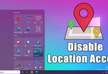 How to Turn Off Location Access in Windows 10/11