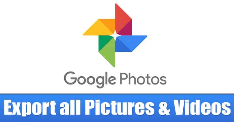 Download all Pictures & Videos from Google Photos to PC