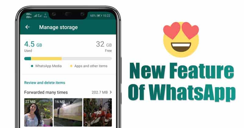 How to Use the New Storage Management Tool of WhatsApp