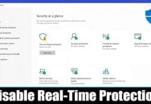 Turn Off Real-Time Protection in Microsoft Defender