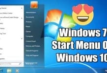 How to Get the Classic Windows 7 Start Menu in Windows 10