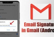 How to Add an Email Signature in Gmail for Android
