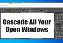How to Cascade all your Open Windows on Windows 10