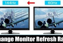 How to Change Monitor Refresh Rate in Windows 10 PC
