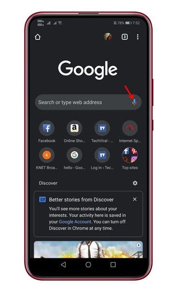 How to Enable Google Assistant Voice Search in Chrome for Android - 84