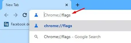 type in 'Chrome://flags'