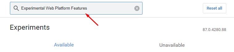 How to Enable Experimental Web Platform Features in Chrome Browser - 74