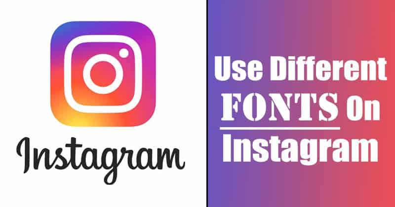 How to Use Different Fonts On Instagram