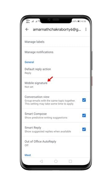 How to Add an Email Signature in Gmail for Android - 36