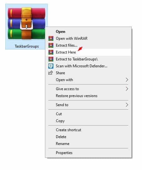 How to Group Taskbar Shortcuts in Windows 10 PC