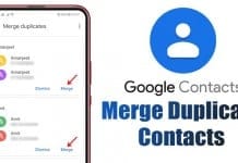 How to Merge Duplicate Contacts On Android Using Google Contacts