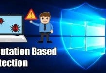 How to Enable Reputation-Based Protection in Windows 10