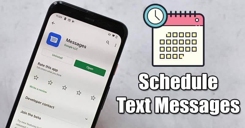 How to Schedule a Text Message with Google Messages