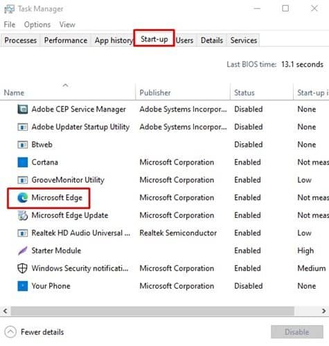 How to Enable Startup Boost in Microsoft Edge Browser - 56