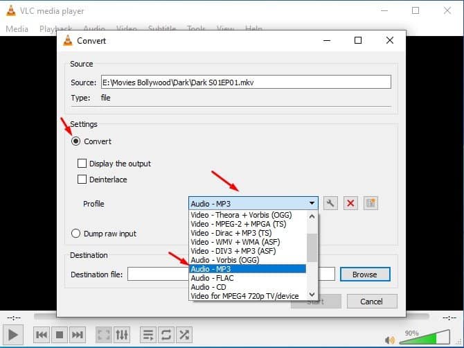 Cara Convert Video Ke Audio MP3 Menggunakan VLC