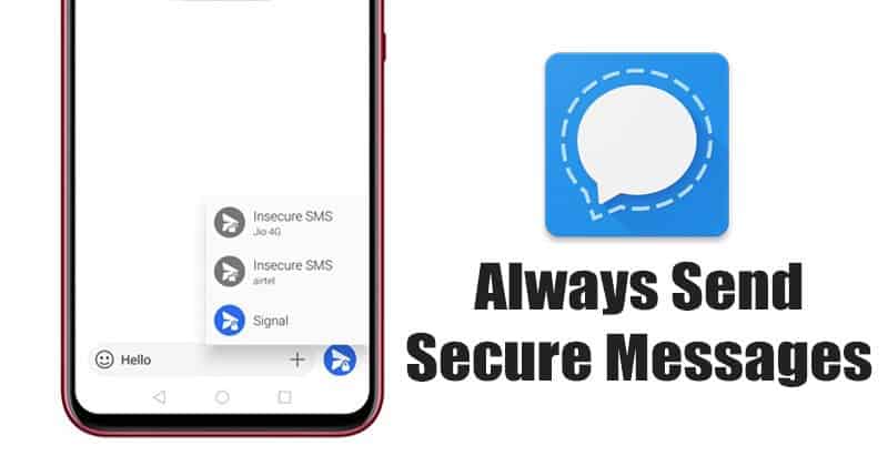 How to Check Whether Your Signal Messages are Secure or Insecure