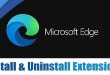 How to Install & Uninstall Extensions in Microsoft Edge Browser