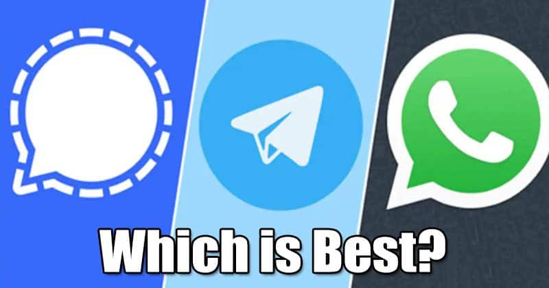 WhatsApp vs Signal vs Telegram: Security & Features