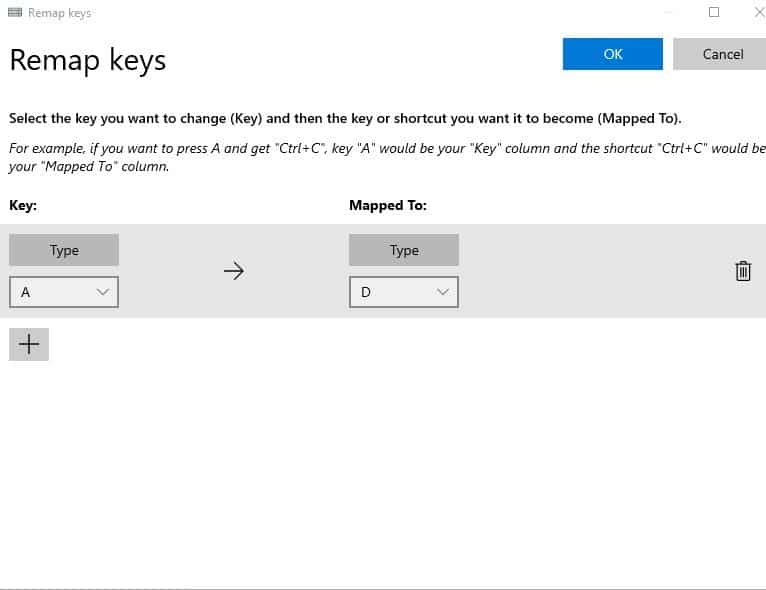 Remap Keys