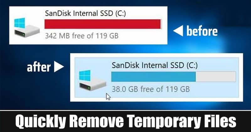 How to Quickly Remove Temporary Files in Windows 10 PC