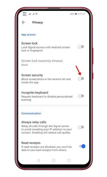 How to Block Screenshots in Signal Private Messenger - 92