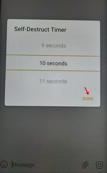 How to Send Self Destructing Messages in Telegram - 38