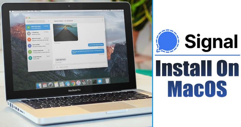 How to Run Signal Private Messenger On MAC
