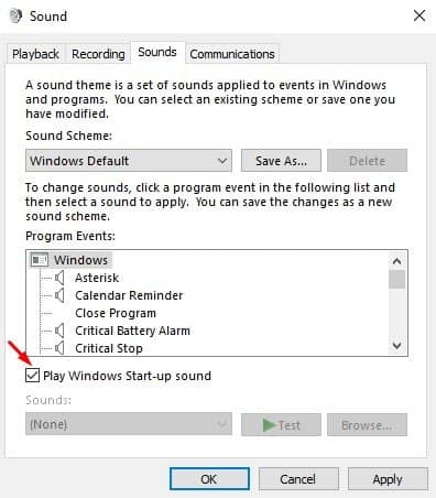 How to Enable Disable Startup Sound in Windows 10 - 52