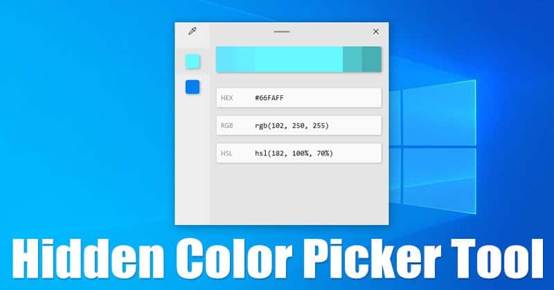 How to Get a System-Wide Color Picker Tool On Windows 10