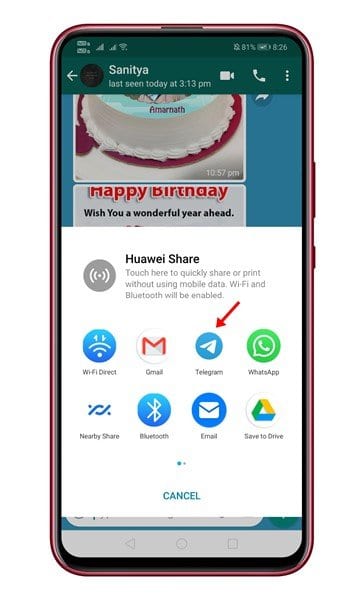 How to Transfer Chat history from WhatsApp to Telegram - 31