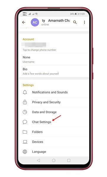 How to Change the Chat Background   Chat Bubble Color in Telegram - 49