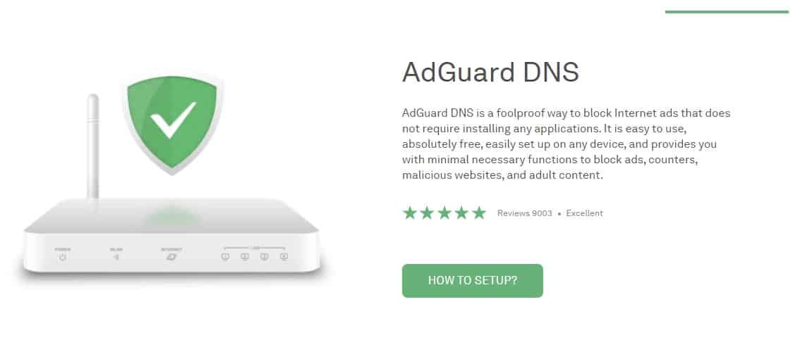 adguard dns check