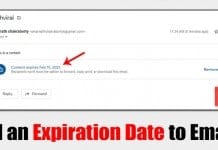 How to Send Emails with an Expiration Date in Gmail