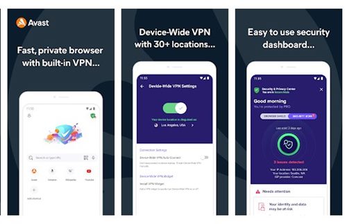 Navigateur sécurisé Avast - navigateurs Web Android avec VPN