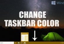 How to Change the Taskbar Color in Windows 10 PC