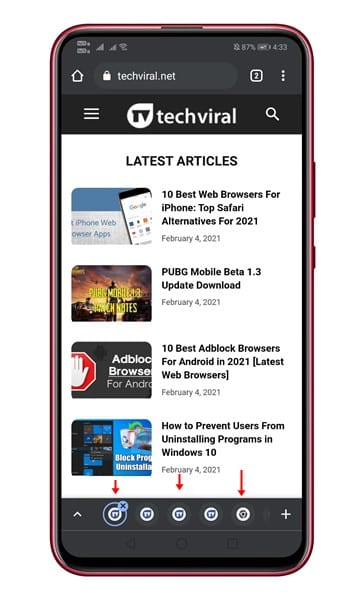 How to Use Tab Groups   Bottom Tab Switcher in Chrome for Android - 6