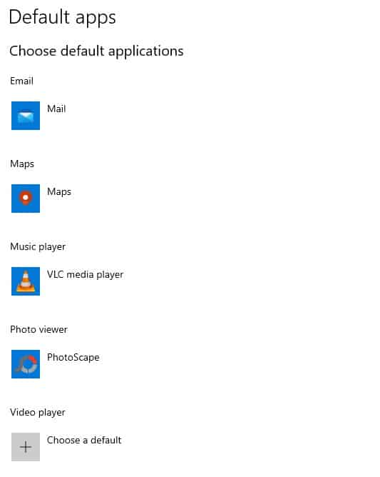 How to Change Default Apps in Windows 10 Computer - 59