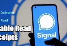 How to Disable 'Read Receipts' in Signal Private Messenger