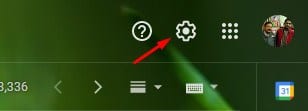 tap on the 'Gear' icon