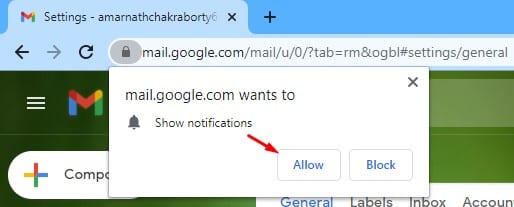 How to Enable Desktop Notifications for Gmail in Windows 10 - 99