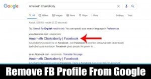 How to Remove Your Facebook Profile from Google & Bing Searches