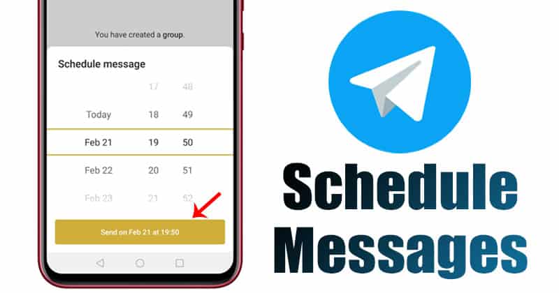 How to Schedule Messages in Telegram for Android