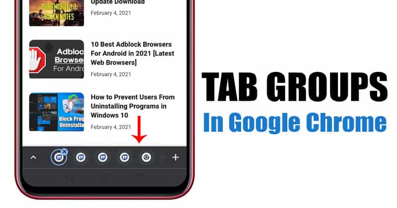 How to Use Tab Groups & Bottom Tab Switcher in Chrome for Android