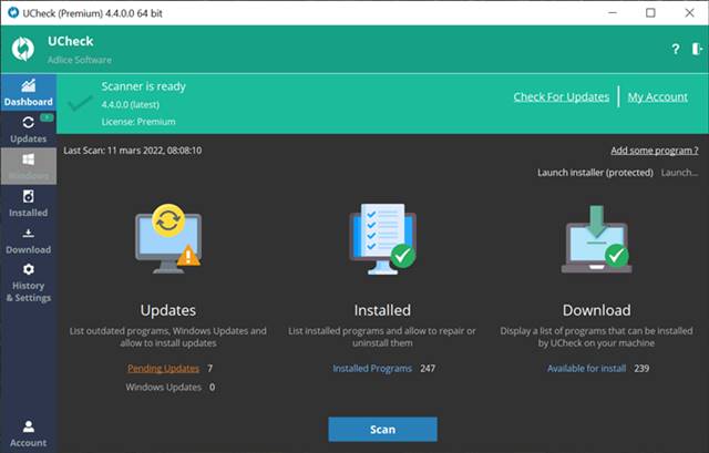 Логотип UCheck 4.10.1.0 for windows instal