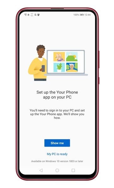 How to Setup Microsoft s Your Phone app to Connect Your Phone to PC - 39