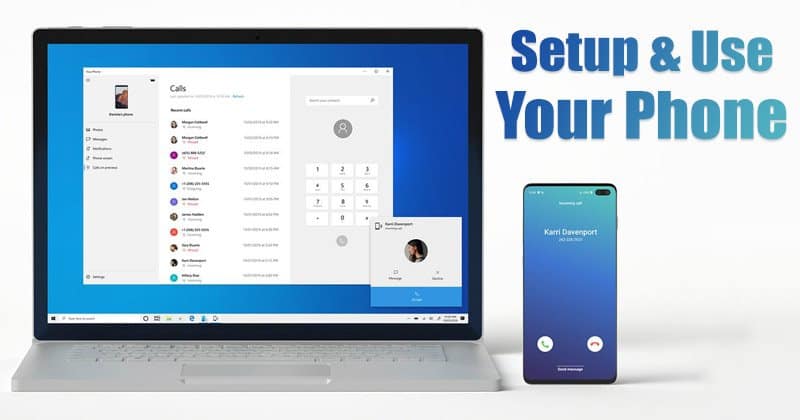 How to Setup Microsoft s Your Phone app to Connect Your Phone to PC - 67