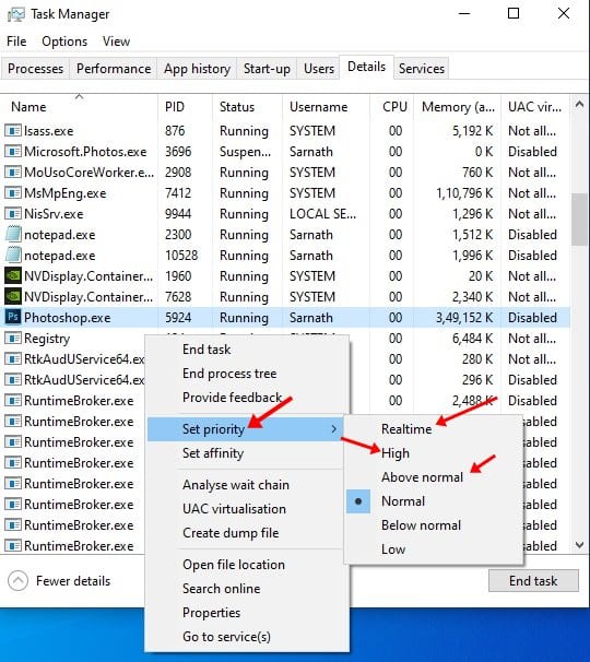 How to Allocate More RAM to Specific Programs On Windows 10 - 32