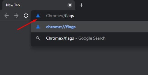 enter 'Chrome://flags'