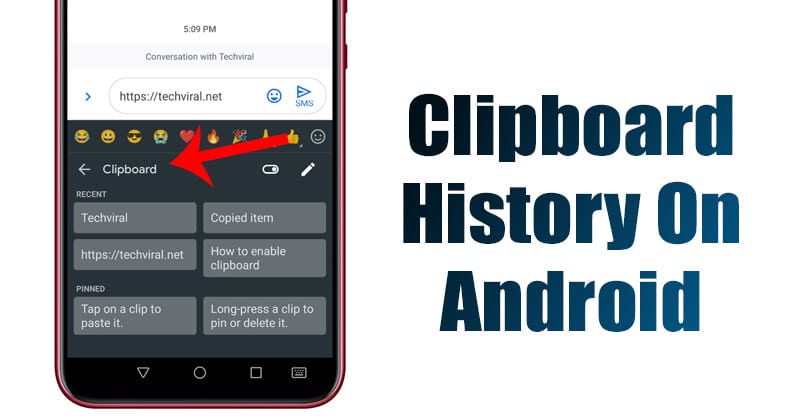 How to Access Clipboard History on Android Smartphone