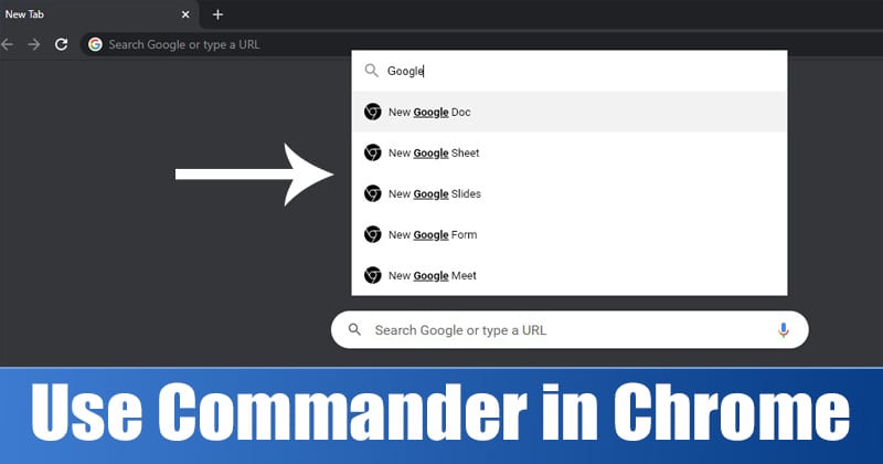 How to Enable & Use Commander in Google Chrome Browser